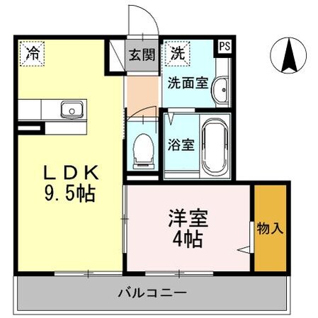 グランデファーレ仲町台の物件間取画像